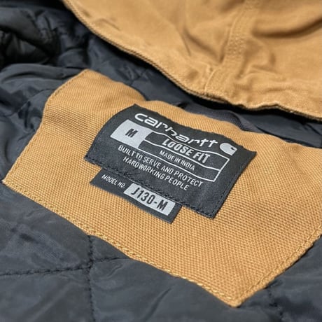 Carhartt USA J130/104050 Washed Duck Insulated Active Jacket / 全3色