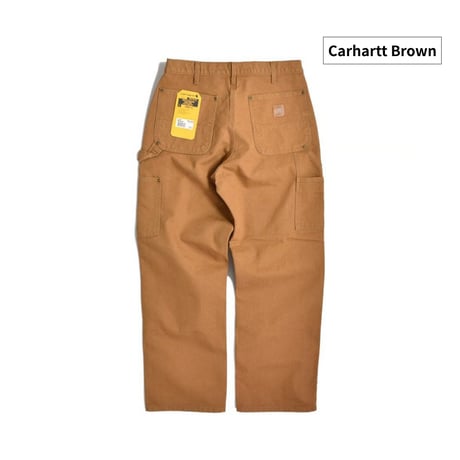 US Carhartt B136 Double Front Washed Duck Utility Work Pants / 全3色