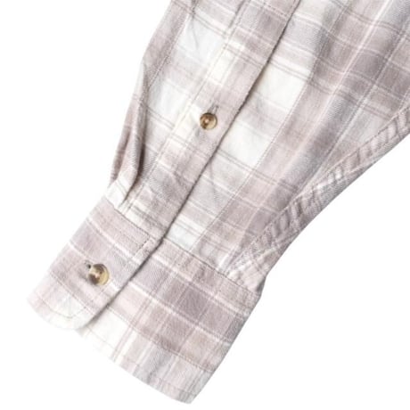 Cotton On L/S Plaid Shirts - Stone Check