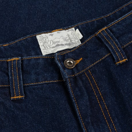 Dime Baggy Wink Denim Pants - Indigo