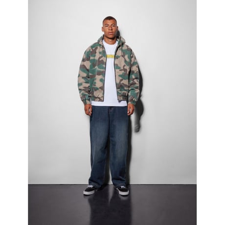 Butter Goods Insulated Work Jacket - Spray Camo