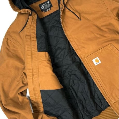 Carhartt USA J130/104050 Washed Duck Insulated Active Jacket / 全3色