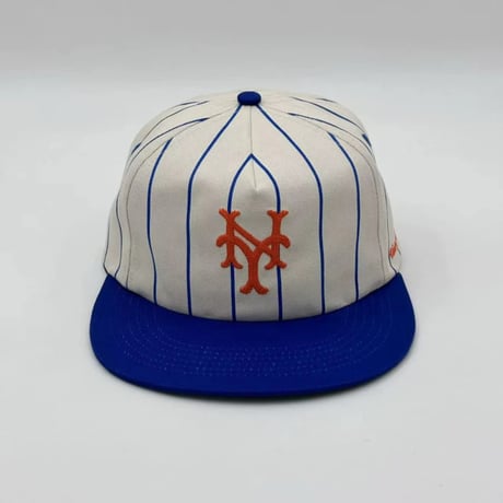 Uncle Jay's Vintage New York Mets Pinstripe Cap - Royal