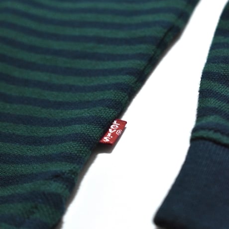 Levi's®︎ Classic Boxy Long-Sleeve Polo Penaud Stripe [0087G-0003] [0087G-0004]  / 全2色