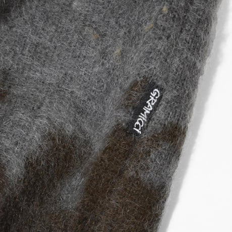 Gramicci Mohair Splatter Cardigan [G6FM-J038] / 全3色