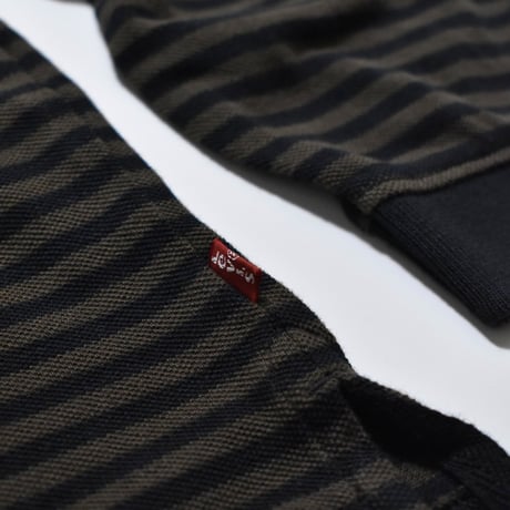 Levi's®︎ Classic Boxy Long-Sleeve Polo Penaud Stripe [0087G-0003] [0087G-0004]  / 全2色
