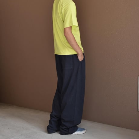 Los Angeles Apparel Heavy Jersey Wide Garment Dyed Casual Pants [1205WGD] / 全4色