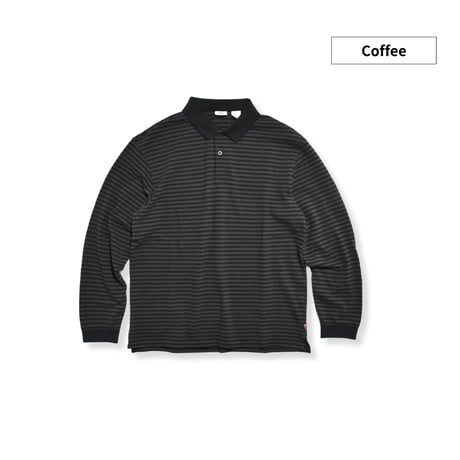 Levi's®︎ Classic Boxy Long-Sleeve Polo Penaud Stripe [0087G-0003] [0087G-0004]  / 全2色