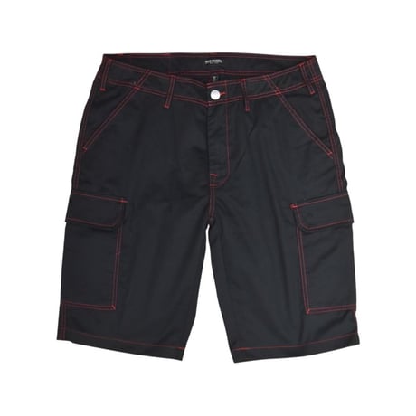 True Religion CSTM Cargo Shots - Jet Black / Red