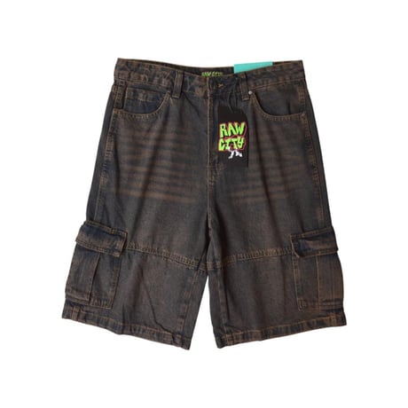 Raw City Denim Shorts - Indigo