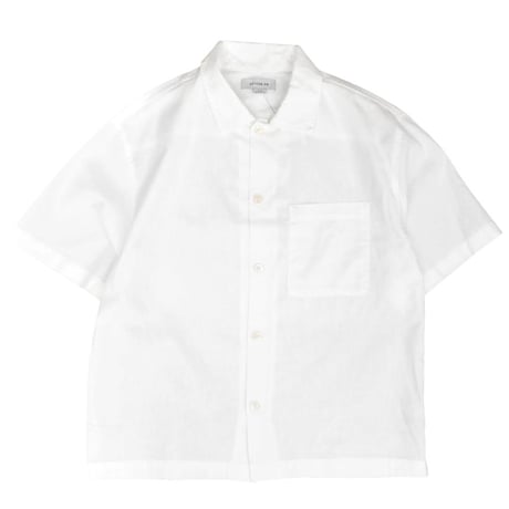 Cotton On Eli Linen Blend S/S Shirt - White