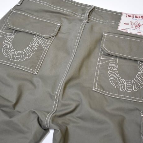 True Religion Cargo SN Pants EMB HS Outline / 全2色