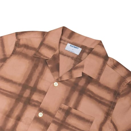 Old Navy S/S Paisley Shirts - Brown