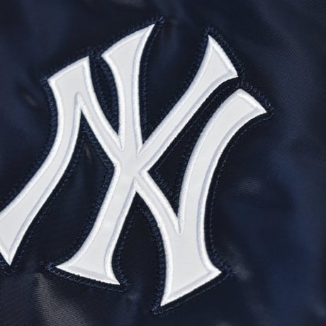 Starter New York Yankees Snap Varsity Jacket - Navy