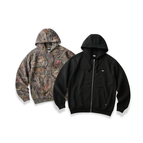 FTC Small Box Logo Zip Up Hoodie / 全2色