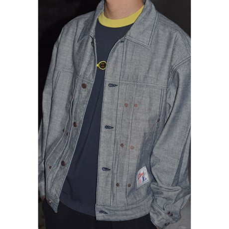 Dime Pleated Denim Jacket / 全2色