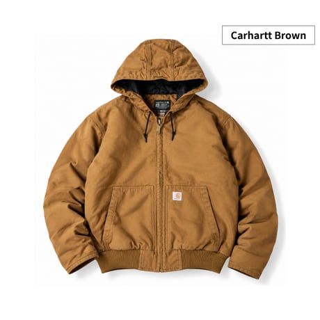 Carhartt USA J130/104050 Washed Duck Insulated Active Jacket / 全4色