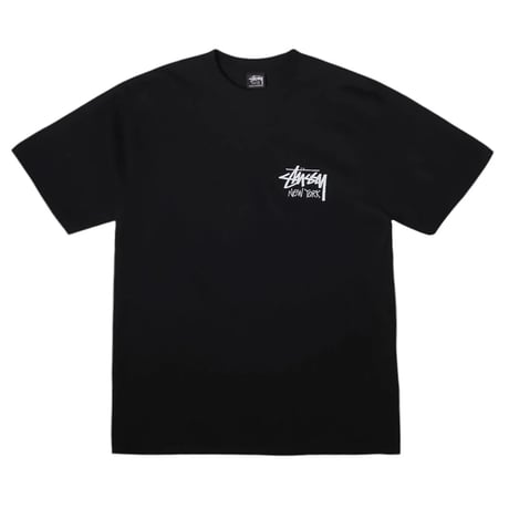 Stussy Stock "New York" S/S Tee - Black