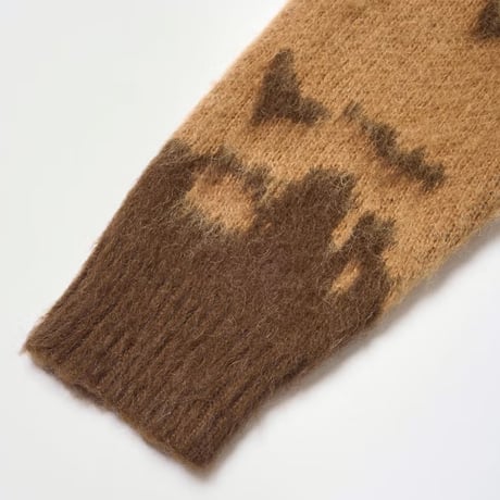 Gramicci MOHAIR SPLATTER SWEATER / 全3色