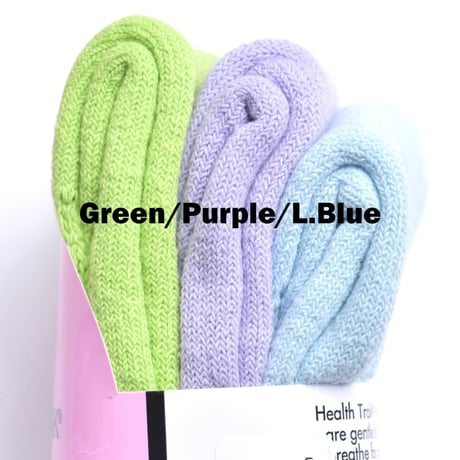 The Railroad Sock 3pack Pastel Therapeutic Crew Socks / 全6パターン