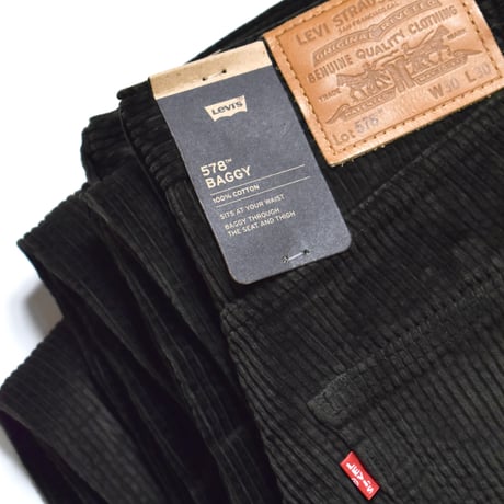 Levi's 578 Baggy Corduroy Pants Dolmas Green Corduroy - Green [A4750-0161]