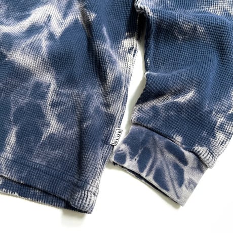 RAWDRIP Custom PRO CLUB L/S Frost Bleach Heavyweight Thermal Shirts / 全2色