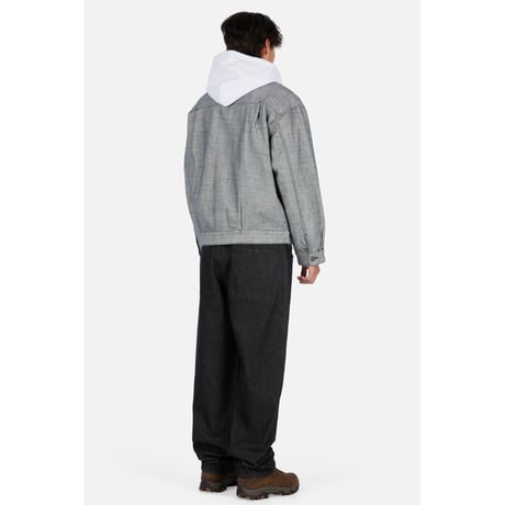 Dime Pleated Denim Jacket / 全2色