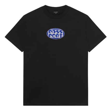 Pass~Port Rounded S/S Tee - Black