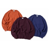 RAWDRIP Panel Pattern Crew Knit  / 全3色