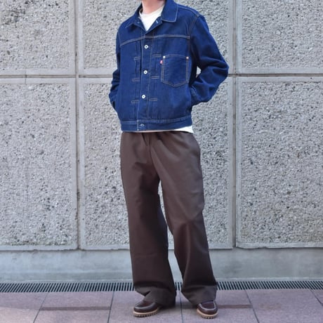 Los Angeles Apparel Poly Cotton Wide Leg Prisoner Pants RTWL405GD / 全4色