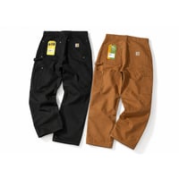 US Carhartt Iconic B01 Firm Duck Double-Front Dungaree / 全2色