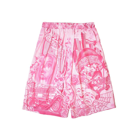 FB County Graffiti Mesh Shorts / 全2色