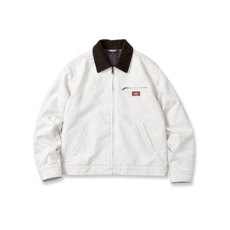Dickies Blanket Lined Duck Jacket - White