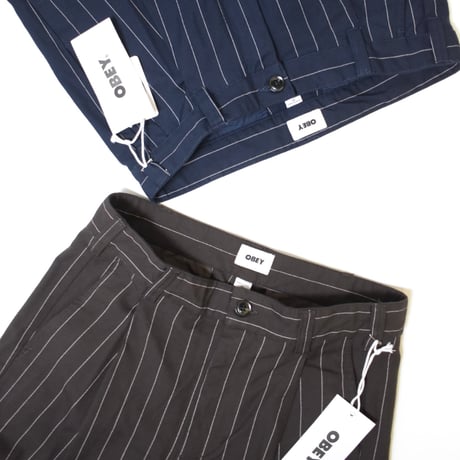 OBEY Dean Stripe Plated Pants / 全2色
