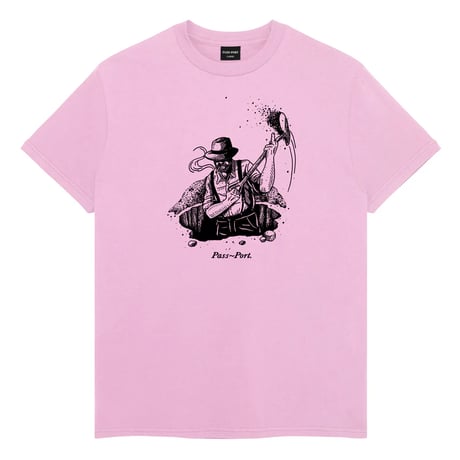 Pass~Port Dig S/S Tee - Light Pink