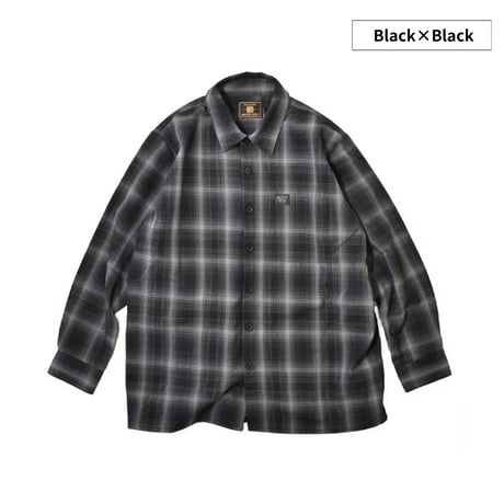 FB County L/S Checker Flanel Shirt / 全5色