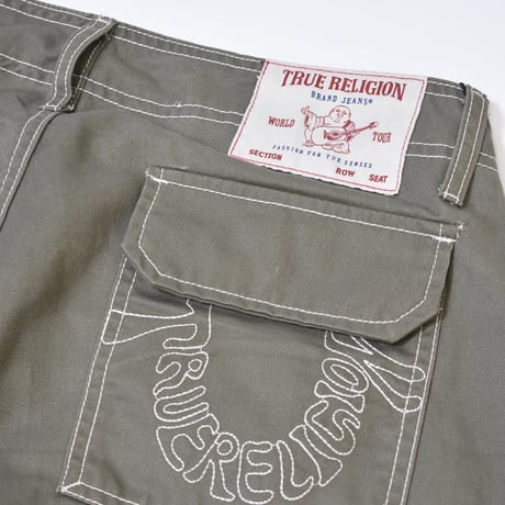 True Religion Cargo SN Pants EMB HS Outline / 全2色