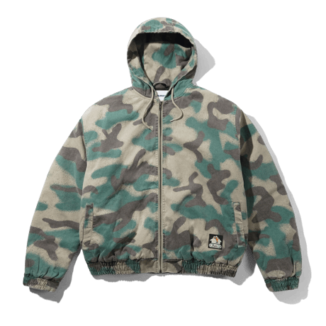 Butter Goods Insulated Work Jacket - Spray Camo