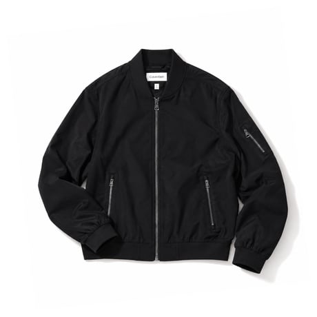 Calvin Klein Lightweight MA-1 Jacket - Black