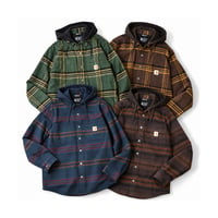 Carhartt 107011 Hamilton Relaxed Plaid Shirts Jacket / 全4色
