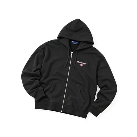 Polo Ralph Lauren Polo Sport Fleece Full Zip Hoodie - Black