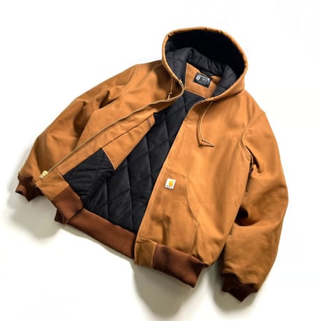 Carhartt USA J140 Firm Duck Insulated Flannel Lined Active Jacket / 全2色