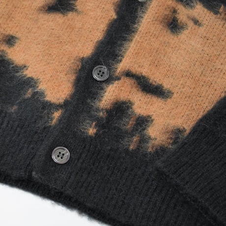 Gramicci Mohair Splatter Cardigan [G6FM-J038] / 全3色