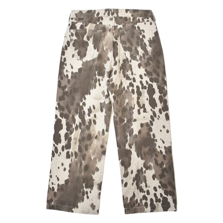 Abercrombie & Fitch Baggy 5pocket pants - Cream Pattern
