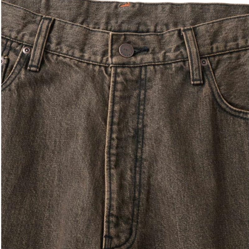 FTC EMB Baggy Fit Denim - Dyed Brown | RULEZ