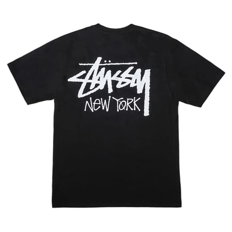 Stussy Stock "New York" S/S Tee - Black