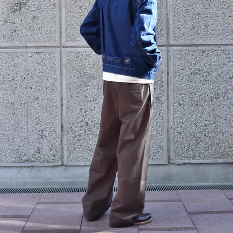 Los Angeles Apparel Poly Cotton Wide Leg Prisoner Pants RTWL405GD / 全4色