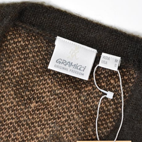 Gramicci Mohair Splatter Cardigan [G6FM-J038] / 全3色
