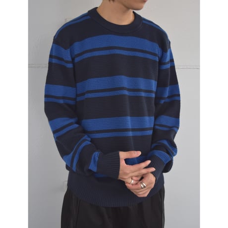 Calvin Klein Stripe Cotton Knit / 全3色