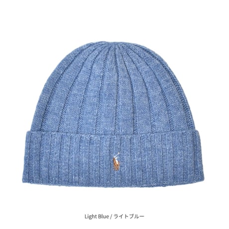 Polo Ralph Lauren Signature Pony Wool-Blend Beanie / 全10色